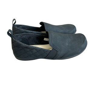 NEW J Sport Memory Foam Loafers Women's US 7.5 Slip-On Quilted Black